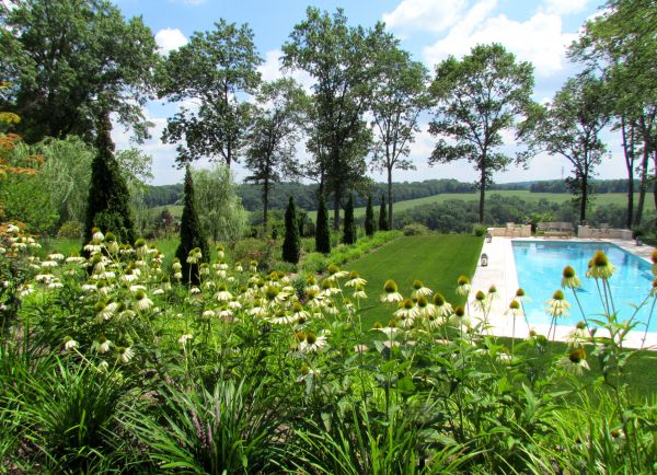 Landscape designed by Rutgers Landscape